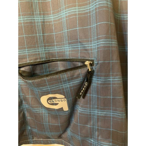Gonso Cycling Jersey Men’s Sz XXL Blue plaid‎ - Picture 6 of 7